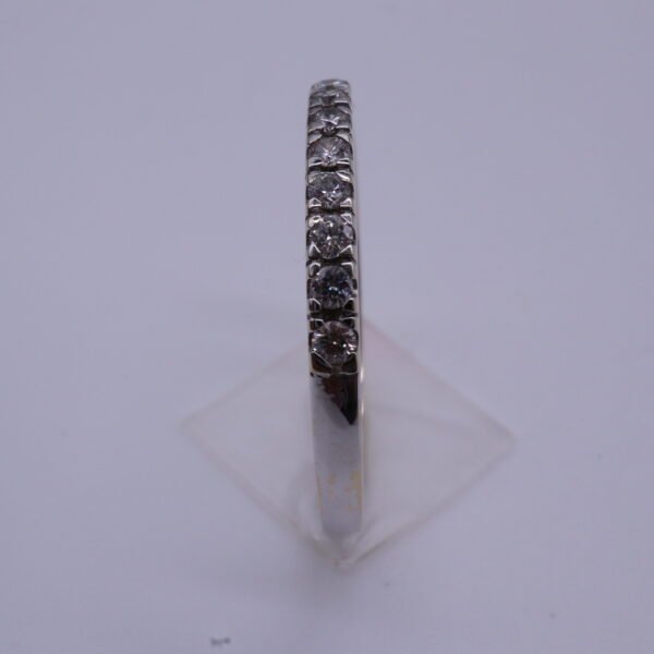 TD8453 "Eternity" 18K Yellow Gold Ring with Diamonds - Image 5